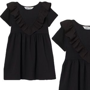 H&M ruffle dress